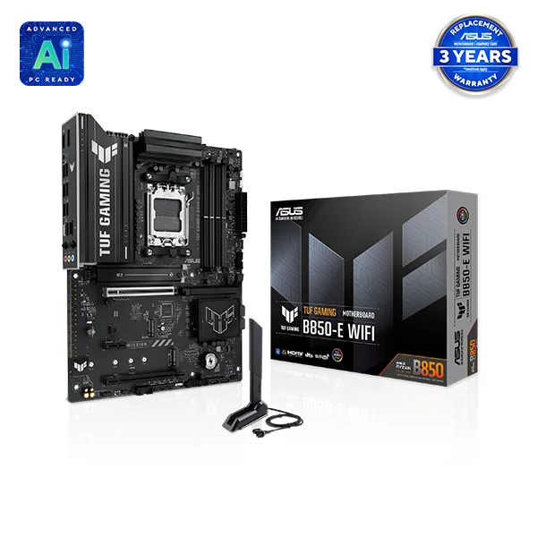 ASUS TUF GAMING B850-E WIFI AM5 ATX Gaming Motherboard